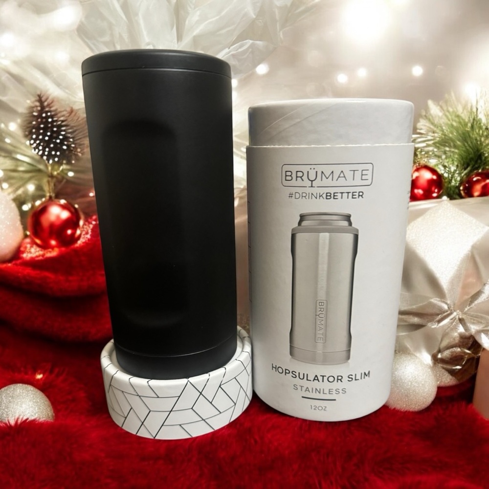 BrüMate Hopsulator Slim Stainless Black